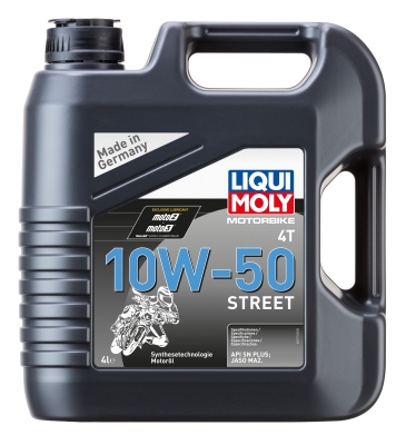 LIQUI MOLY Motoröl Motorbike 4T 10W-50 Street [4 L] 21726 4l