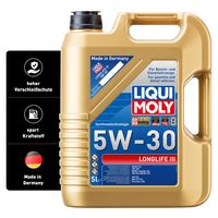 LIQUI MOLY Motorl "Longlife III 5W-30 [5L]", Art.-Nr. 20647