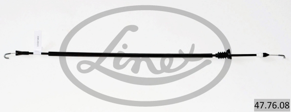 LINEX Seilzug, Türentriegelung 477608 vorne für VW
