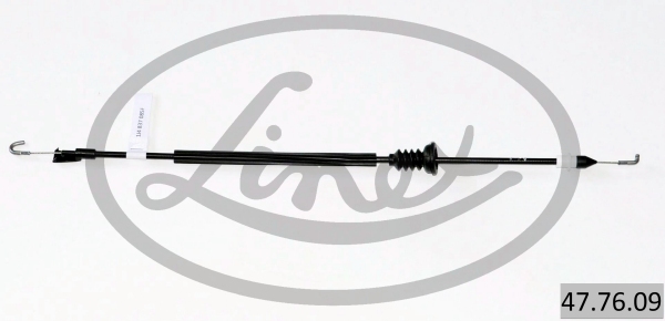 LINEX Seilzug, Türentriegelung 477609 vorne für VW