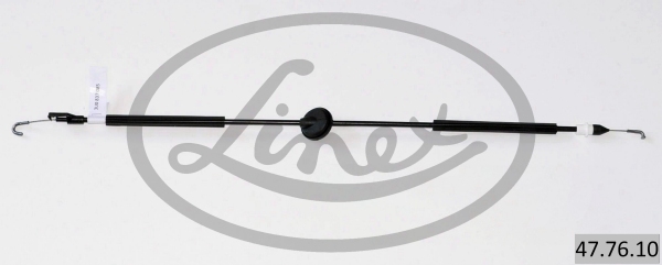 LINEX Seilzug, Türentriegelung 477610 vorne für VW