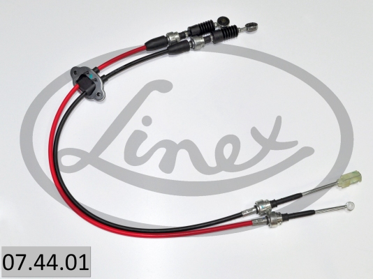 LINEX Seilzug, Schaltgetriebe 074401 links für CHEVROLET