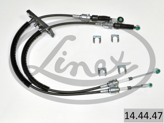 LINEX Seilzug, Schaltgetriebe 144447 links für Peugeot