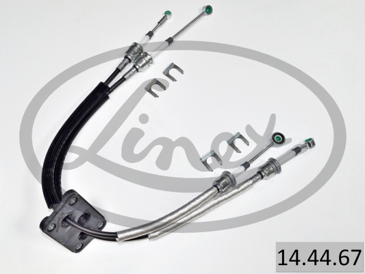 LINEX Seilzug, Schaltgetriebe 144467 links für Peugeot