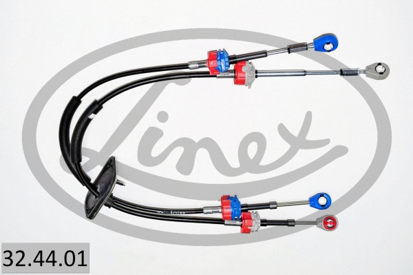 LINEX Seilzug, Schaltgetriebe 324401 links für Opel