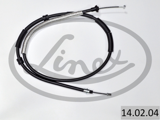 Für LINEX LIN14.02.04 Cable Pull, service brake LIN14.02.04 Handbrake cable rea - Bild 6