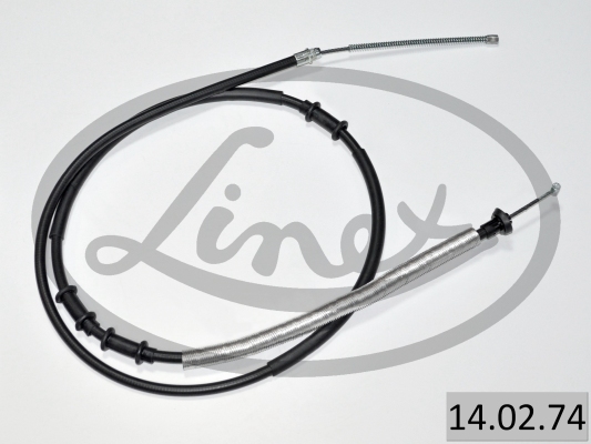 Handbremsleitung links 14.02.74 LINEX für FIAT DOBLO Kasten/Großraumlimousine - Bild 4