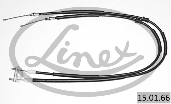 Handbremsleitung hinten 15.01.66 LINEX für FORD MAZDA - Bild 6