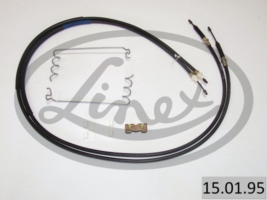 Für LINEX LIN15.01.95 Cable Pull, service brake LIN15.01.95 Handbrake cable rea - Bild 4