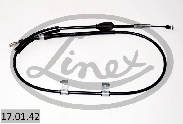 Für LINEX LIN17.01.42 Cable Pull, service brake LIN17.01.42 Handbrake cable rea - Bild 5