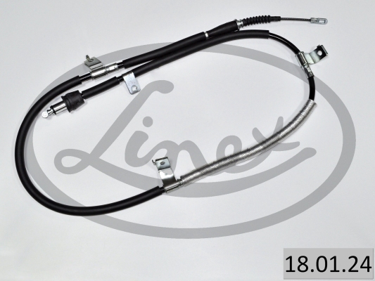 Für LINEX LIN18.01.24 Cable Pull, service brake LIN18.01.24 Handbrake cable rea - Bild 4