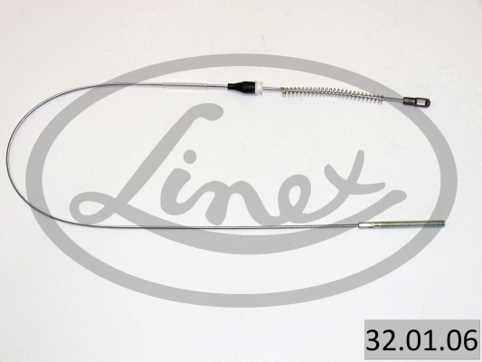 LINEX Seilzug, Feststellbremse 320106 rechts für Opel