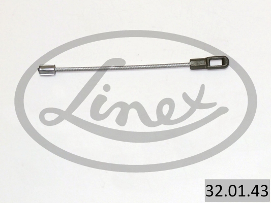 LINEX Seilzug, Feststellbremse 320143 hinten für Opel