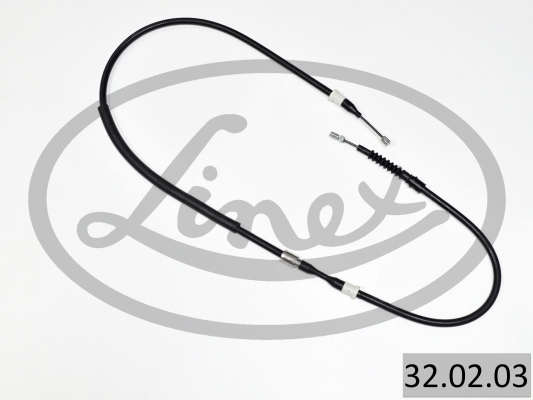 Handbremsleitung links 32.02.03 LINEX für OPEL CORSA C TIGRA TwinTop - Bild 4