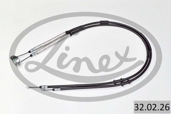 Handbremsleitung hinten 32.02.26 LINEX für OPEL CORSA D - Bild 5