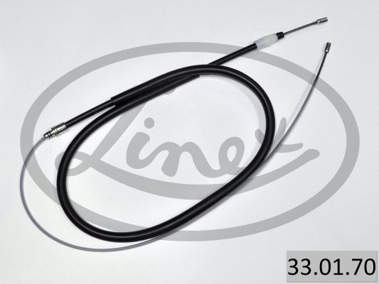 Für LINEX LIN33.01.70 Cable Pull, service brake LIN33.01.70 Handbrake cable rea - Bild 3