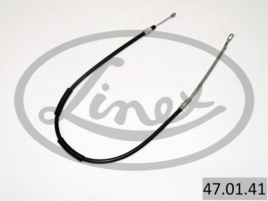 Handbremsleitung links 47.01.41 LINEX für VW LT 28-35 I Bus LT 28-35 I Kasten - Bild 4