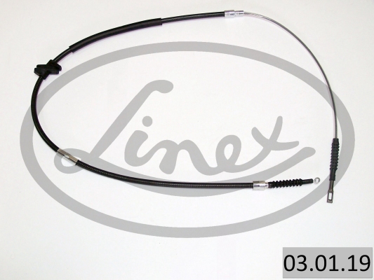 Für LINEX 03.01.19 HANDBRAKE CABLE - Bild 5