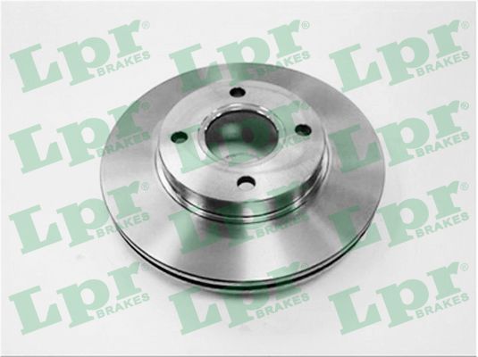 Lpr Bremsscheibe F1621v Belüftet 258Mm Für Ford Mazda