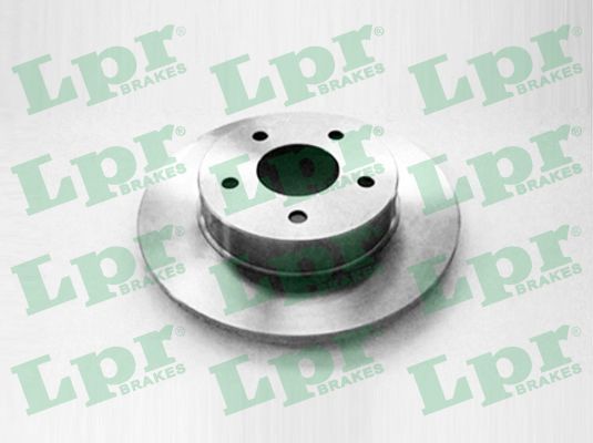 Lpr Bremsscheibe N2004p Voll 278Mm 10Mm Für Nissan