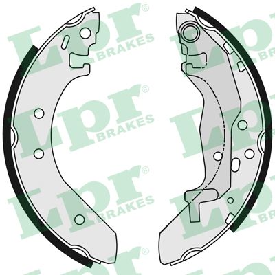 Lpr Bremsbackensatz 06040 Für Honda Rover