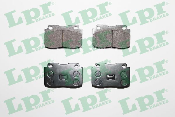 LPR Bremsbelagsatz, Scheibenbremse 05p010 für Fiat