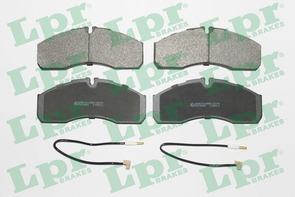 Lpr Bremsbelagsatz, Scheibenbremse 05P1109a Für Renault
