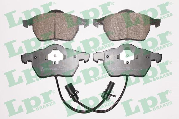 Lpr Bremsbelagsatz, Scheibenbremse 05P1119 Für Audi Vw