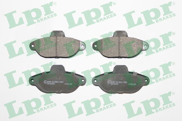 Lpr Bremsbelagsatz, Scheibenbremse 05P1191 Für Fiat