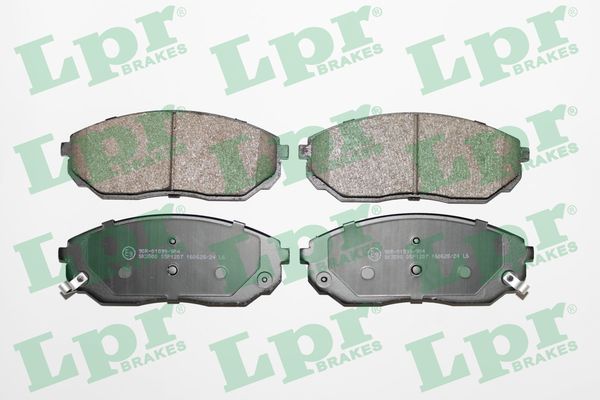 Lpr Bremsbelagsatz, Scheibenbremse 05P1207 Für Kia