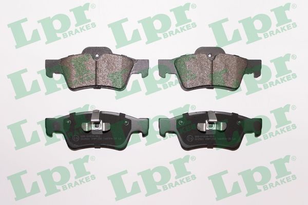 Lpr Bremsbelagsatz, Scheibenbremse 05P1254 Für Mercedes
