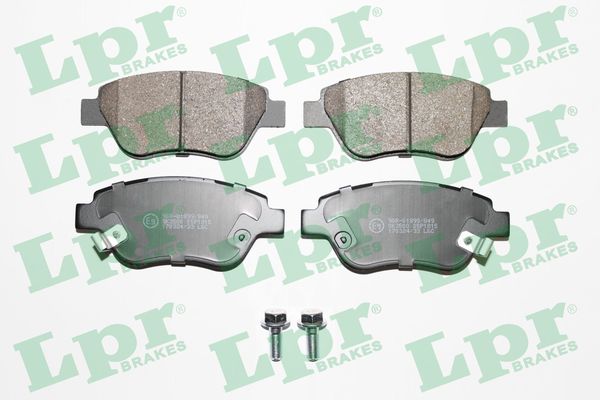 Lpr Bremsbelagsatz, Scheibenbremse 05P1815 Für Opel