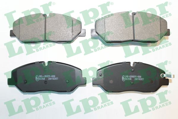 Lpr Bremsbelagsatz, Scheibenbremse 05P2057 Für Hyundai