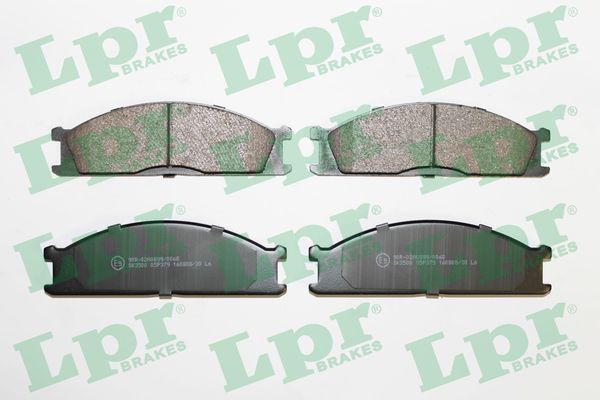 Lpr Bremsbelagsatz, Scheibenbremse 05P379 Für Nissan