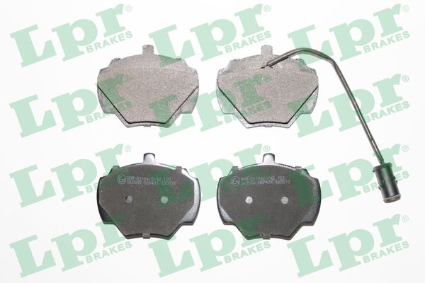 Lpr Bremsbelagsatz, Scheibenbremse 05P431 Für Land Rover