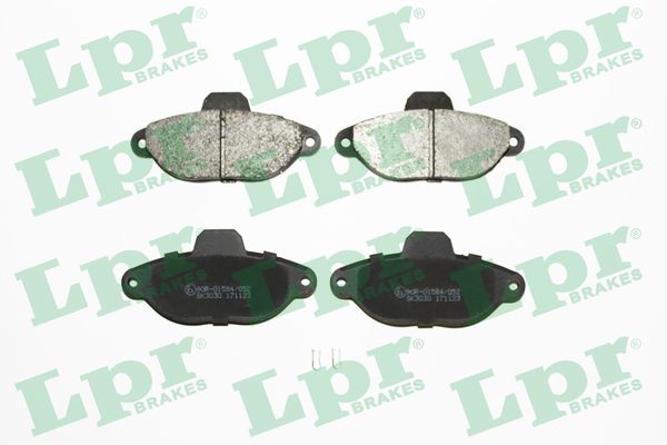 LPR Bremsbelagsatz, Scheibenbremse 05p483 für Fiat