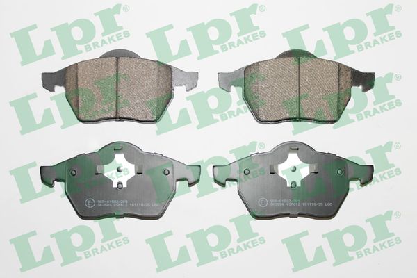 Lpr Bremsbelagsatz, Scheibenbremse 05P612 Für Vw Ford
