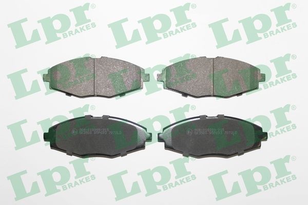 LPR Bremsbelagsatz, Scheibenbremse 05p693 für DAEWOO CHEVROLET CHERY