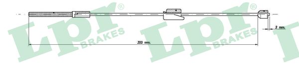 Lpr Seilzug, Feststellbremse C0248b Für Ford