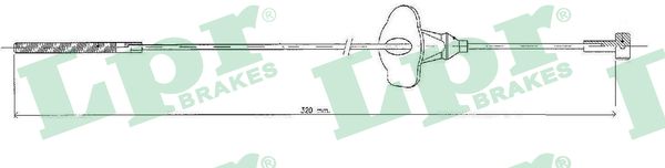 Lpr Seilzug, Feststellbremse C0251b Für Ford