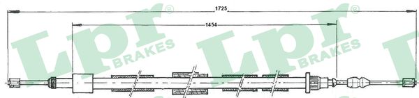 LPR Seilzug, Feststellbremse c0615b für TALBOT