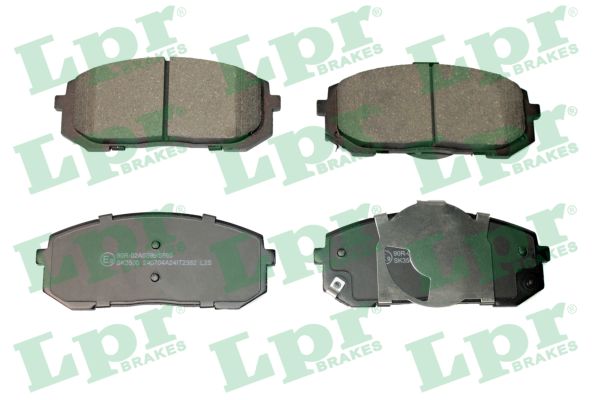 Lpr Bremsbelagsatz, Scheibenbremse 05P2382 Für Kia Hyundai