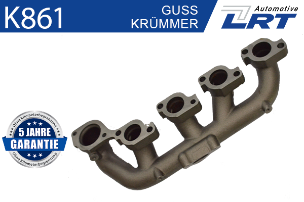 LRT Krümmer, Abgasanlage K861 für Ford Fiat Peugeot