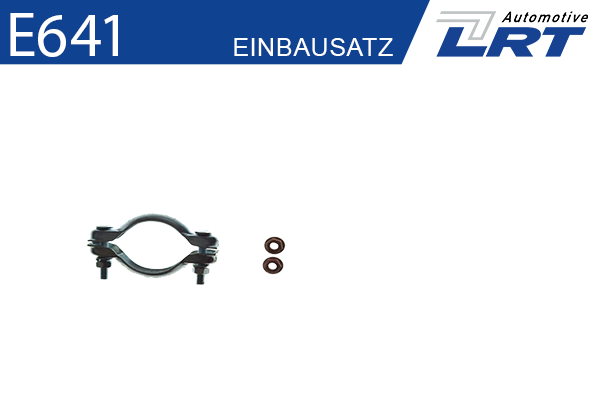LRT Montagesatz, Katalysator e641 für RENAULT