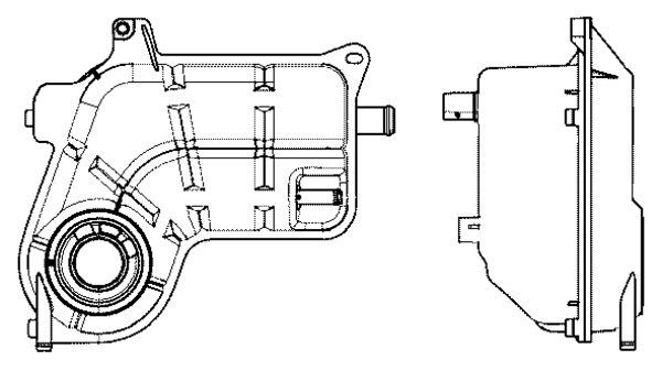 MAHLE Ausgleichsbehälter, Kühlmittel crt25000s für CUPRA