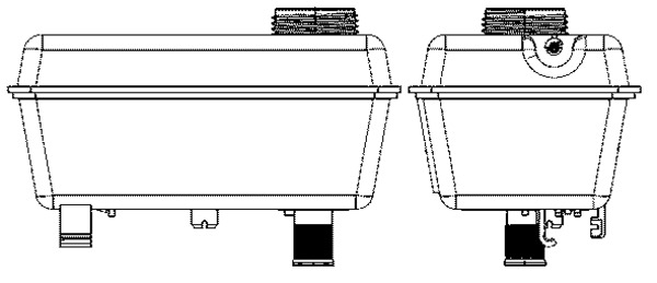 MAHLE Ausgleichsbehälter, Kühlmittel crt27000s für Volvo