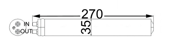 MAHLE Trockner, Klimaanlage ad64000s für HONDA