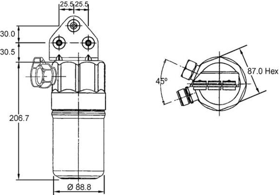 MAHLE Trockner, Klimaanlage ad187000s für CUPRA