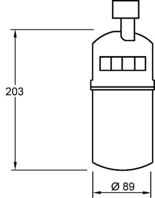 MAHLE Trockner, Klimaanlage ad275000s für RENAULT