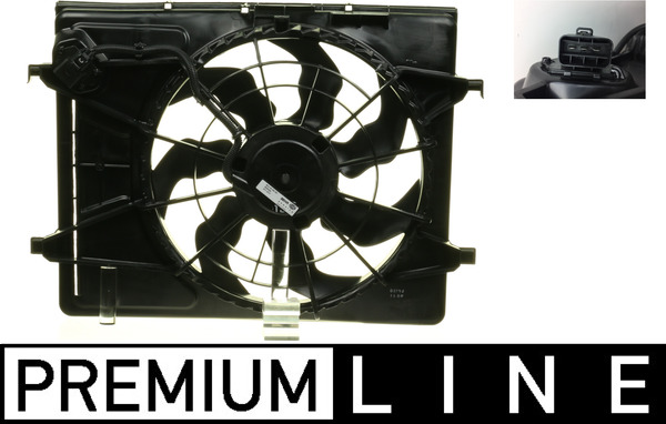 MAHLE Lüfter, Motorkühlung BEHR HELLA SERVICE *** PREMIUM LINE cff266000p für HYUNDAI